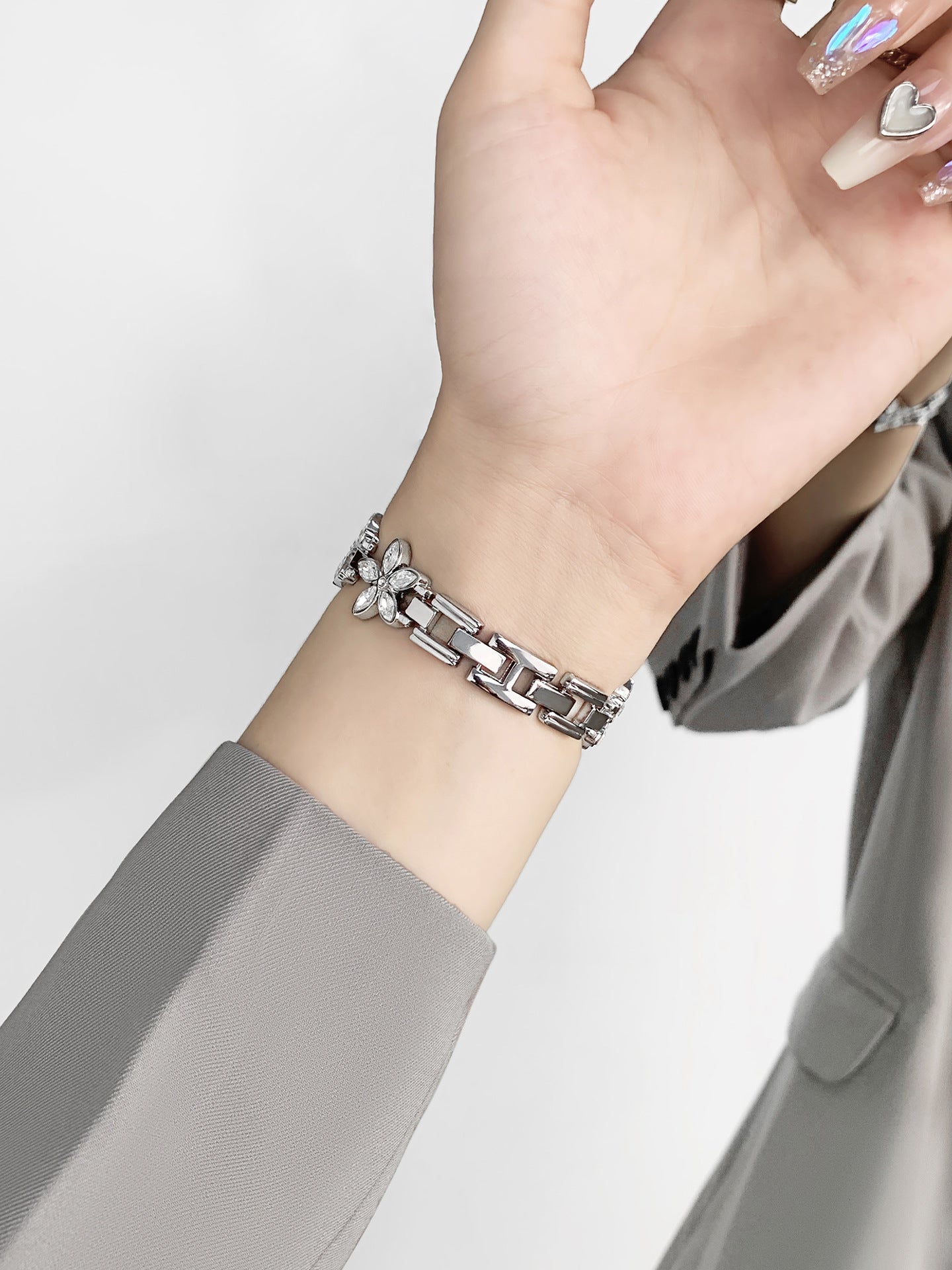 Petale Metal Floral Watch Band