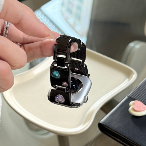 Amora Crystal Link Watch Band