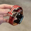 H Link Watch Band Burgundy