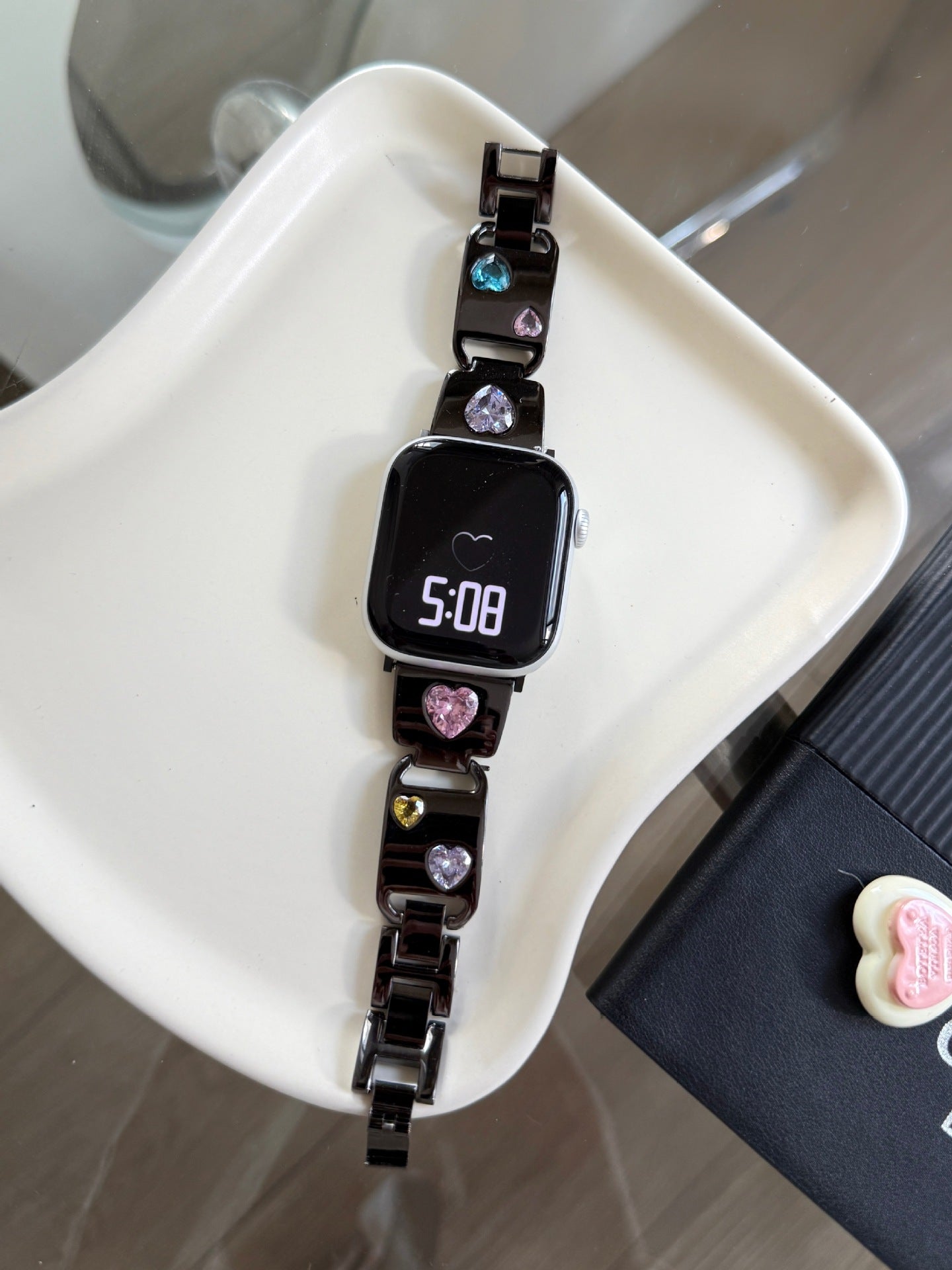 Amora Crystal Link Watch Band