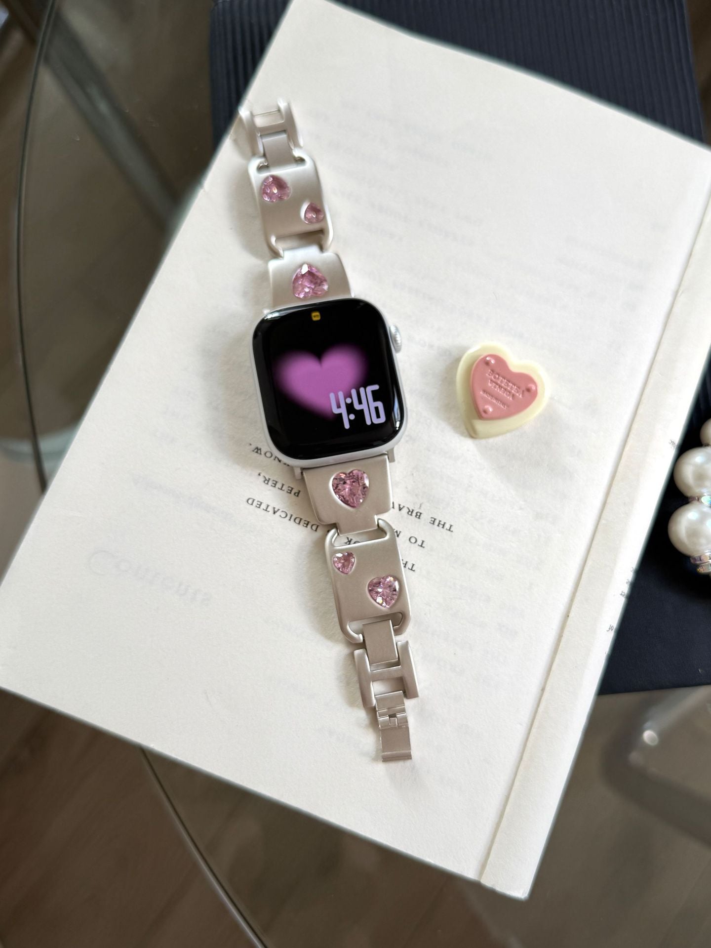 Amora Crystal Link Watch Band