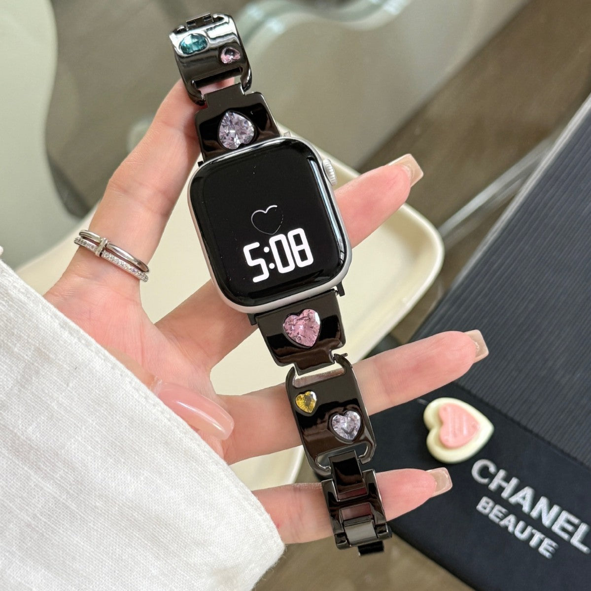 Amora Crystal Link Watch Band