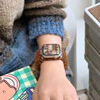 Teddy Fleece Loop Watch Band