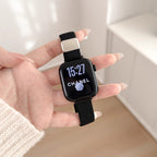 Linne Magnetic Woven Nylon Watch Band Black