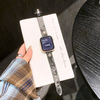 Sigil Denim Leather Watch Band Sigil Noir Denim Leather