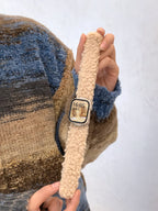 Teddy Fleece Loop Watch Band