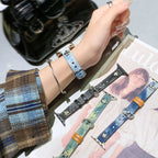 Sigil Denim Leather Watch Band