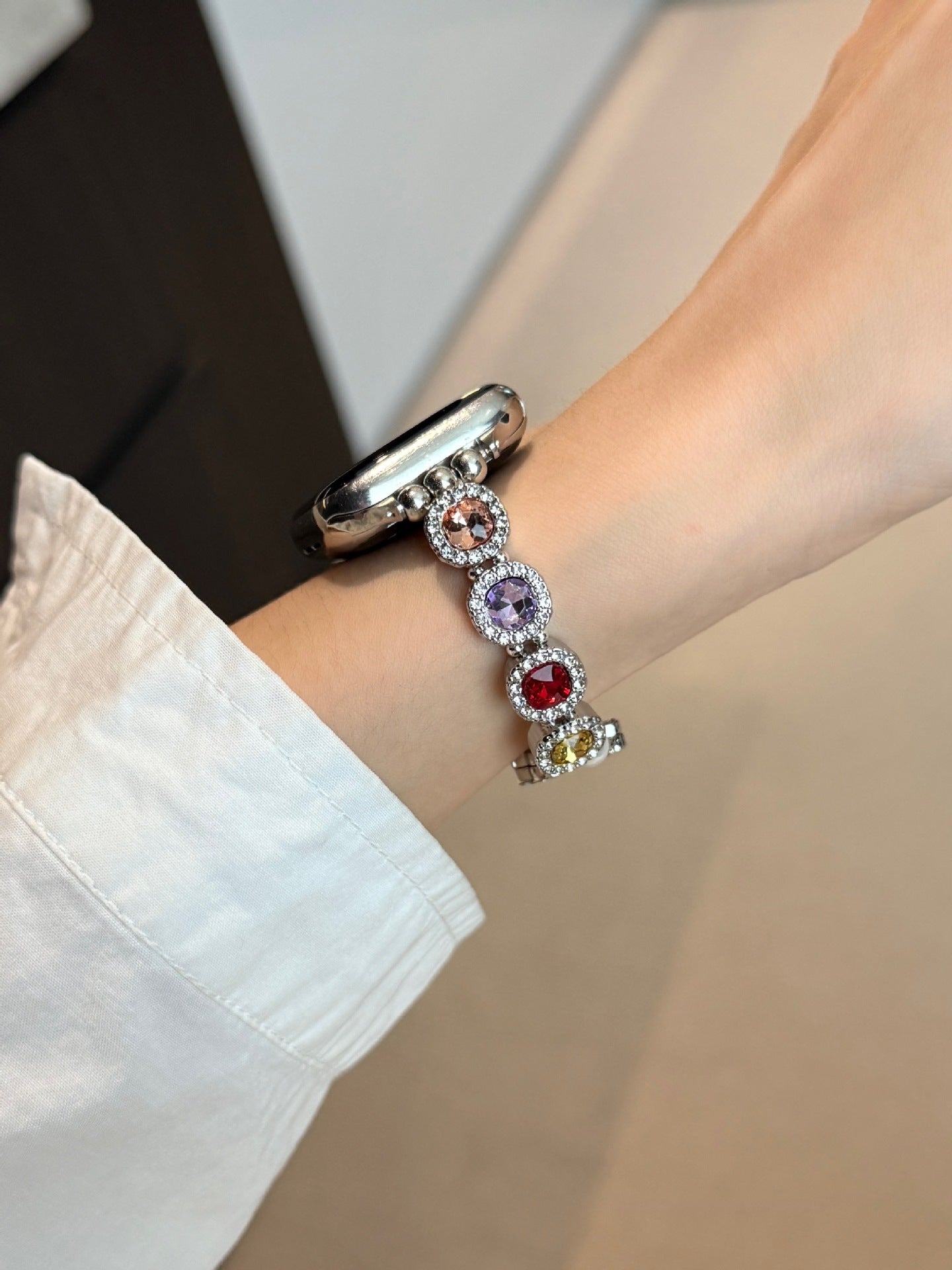 Orbitis Crystal Elastic Watch Band