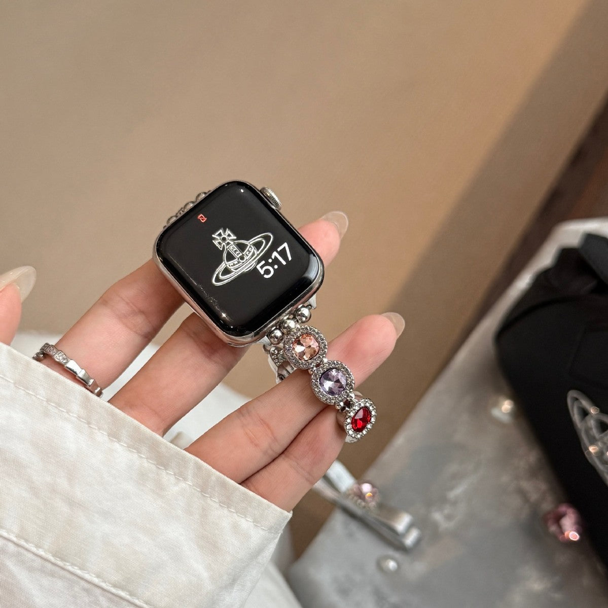 Orbitis Crystal Elastic Watch Band