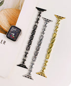 Milo Crystal Link Watch Band with Case