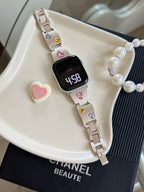 Amora Crystal Link Watch Band