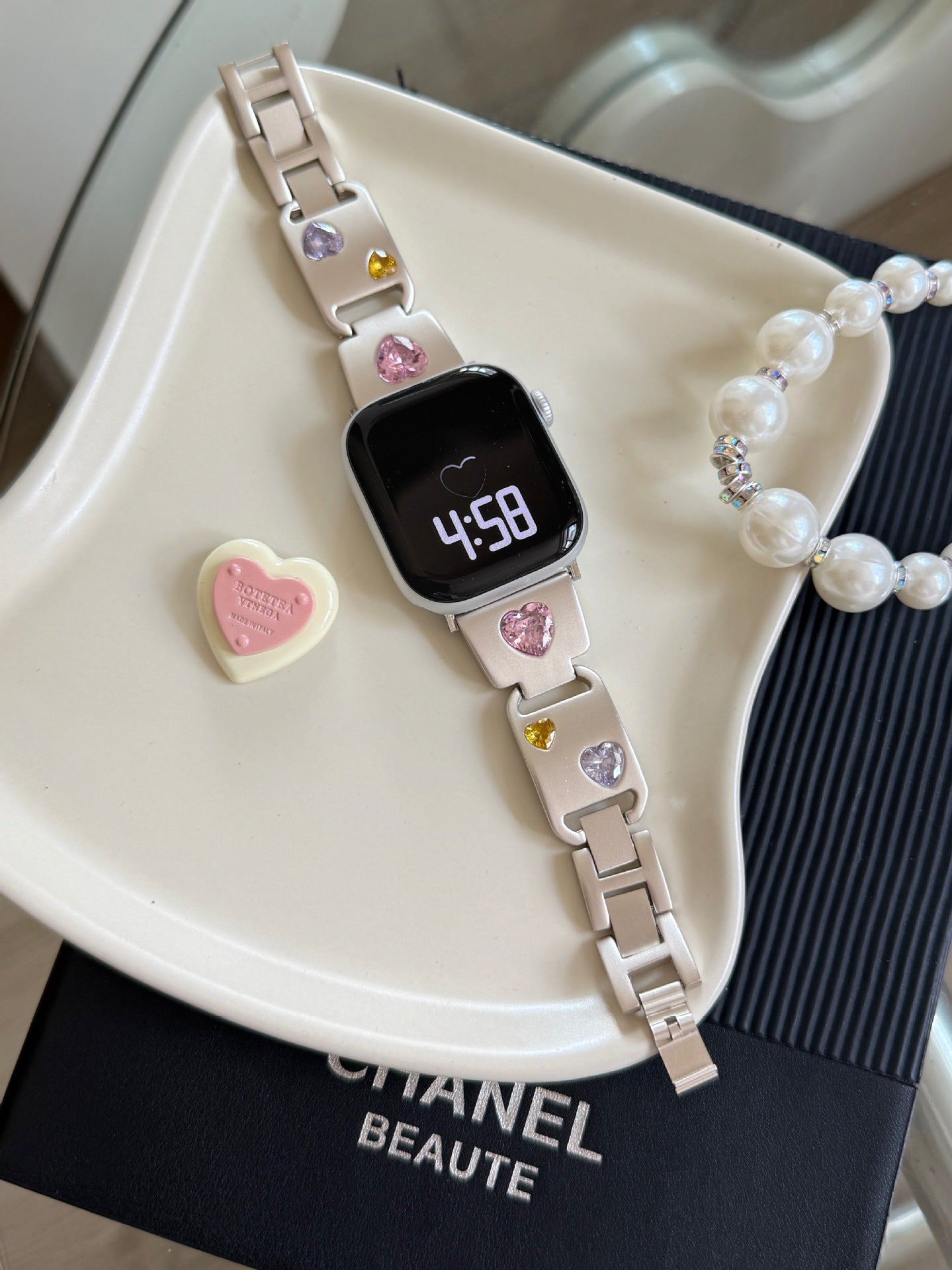 Amora Crystal Link Watch Band