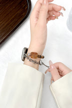 Luanite Crystal Bead Watch Band