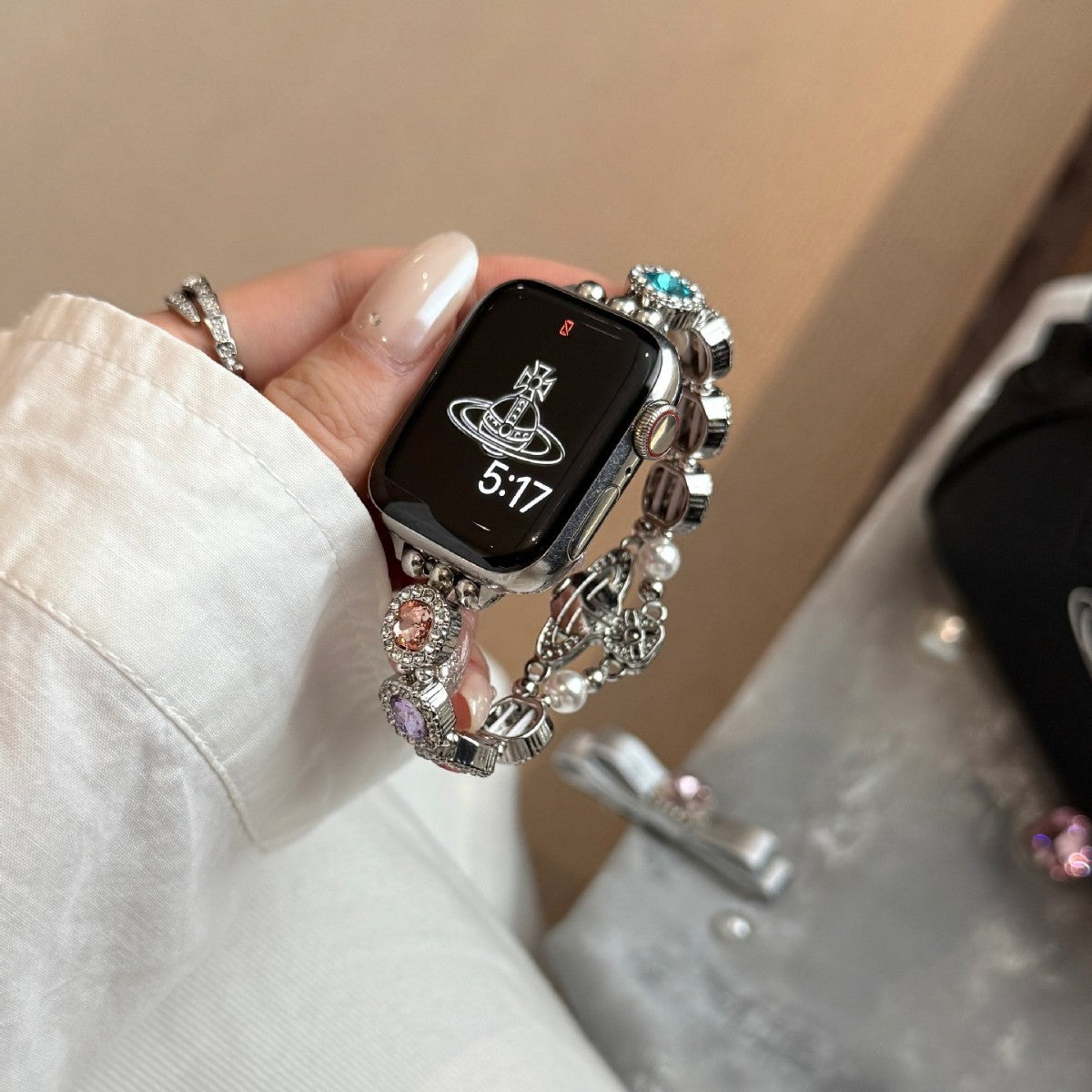 Orbitis Crystal Elastic Watch Band