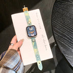 Sigil Denim Leather Watch Band Sigil Ash Denim Leather